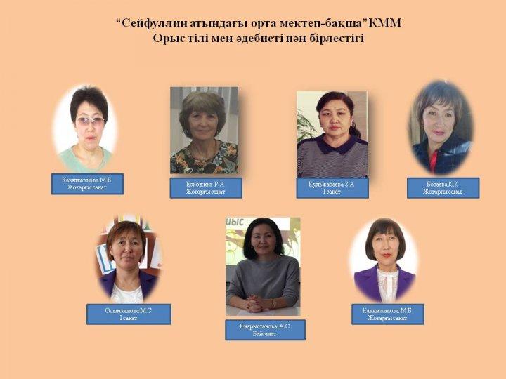 Орыс тілі мен әдебиеті бірлестігі