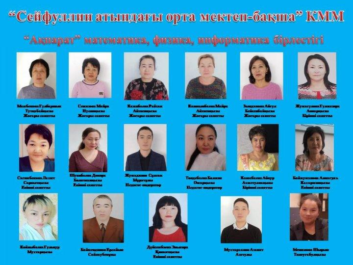 Математика, физика, информатика пән бірлестігі